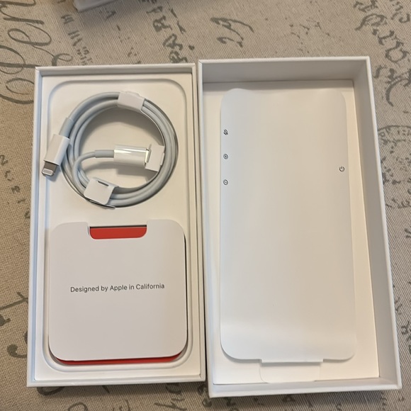 Apple Other - iPhone USB charging cord and empty iPhone 12 box. Cord never used!